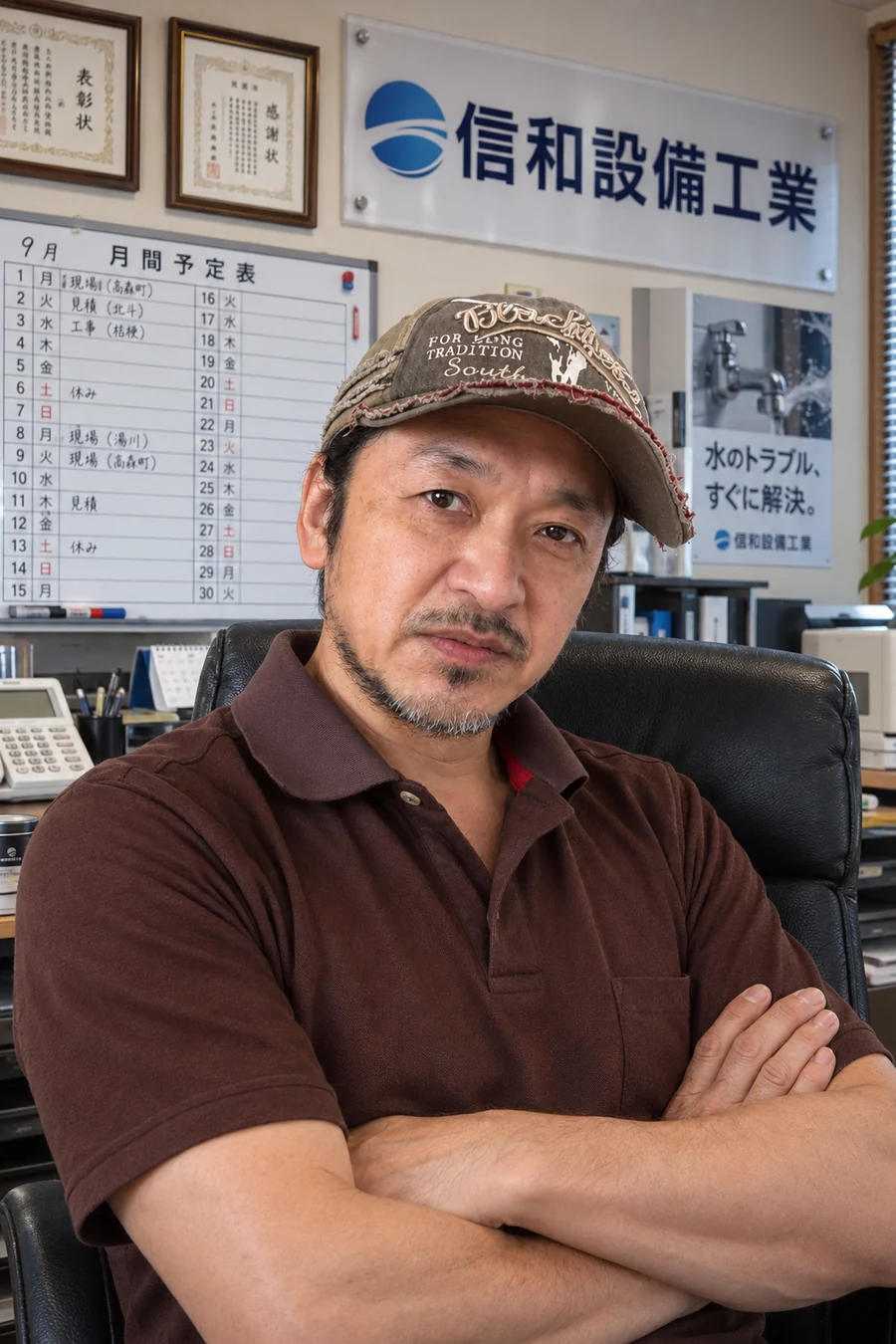 信和設備工業 代表 小野光
